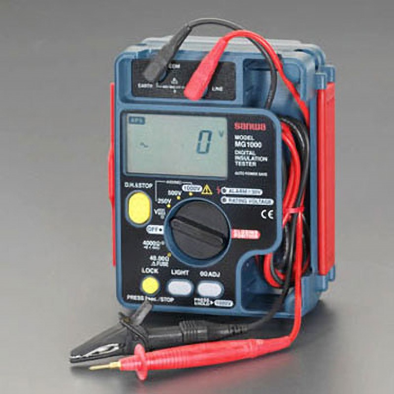 EA709D-14 デジタル絶縁抵抗計 1個 エスコ 【通販モノタロウ】