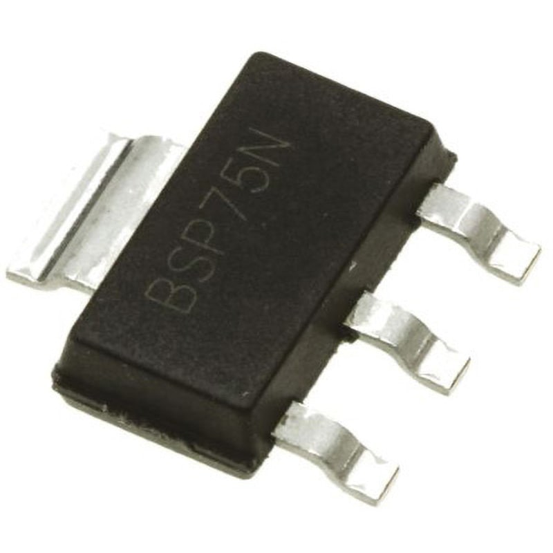 BSP75NTA ローサイドスイッチ 60V 1.1A 3+Tab-Pin DiodesZetex 1リール(1000個) BSP75NTA