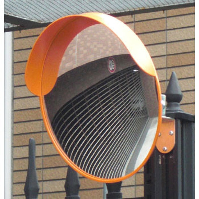 EA724ZT-12 Φ400mm 凸面ミラー(丸型・アクリル製) エスコ 曲率半径800R  EA724ZT-12