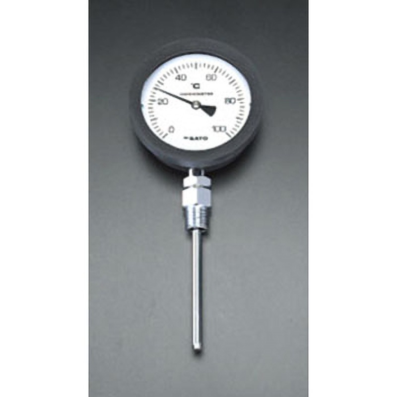 EA727AA-63 0-150℃/150mm バイメタル式温度計 1個 エスコ 【通販モノタロウ】