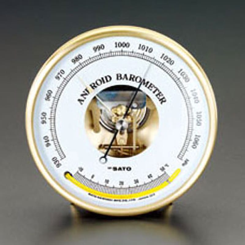 EA742BD-1 Φ158x50mm 気圧計 1個 エスコ 【通販モノタロウ】