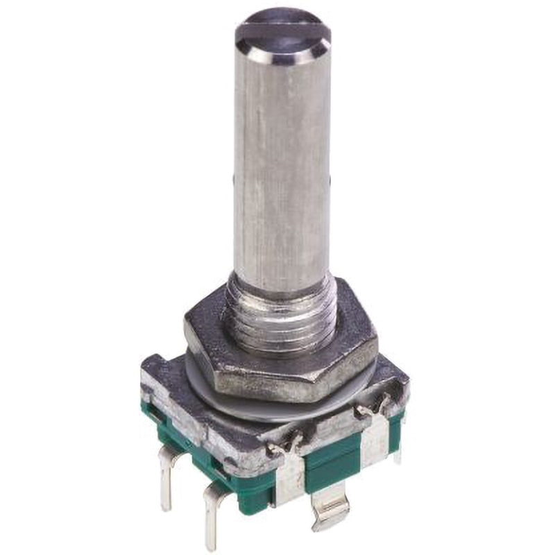EC11B152442D 11mm Vertical SW encoder 15 pulse slot Alps Electric 1セット(100個) EC11B152442D