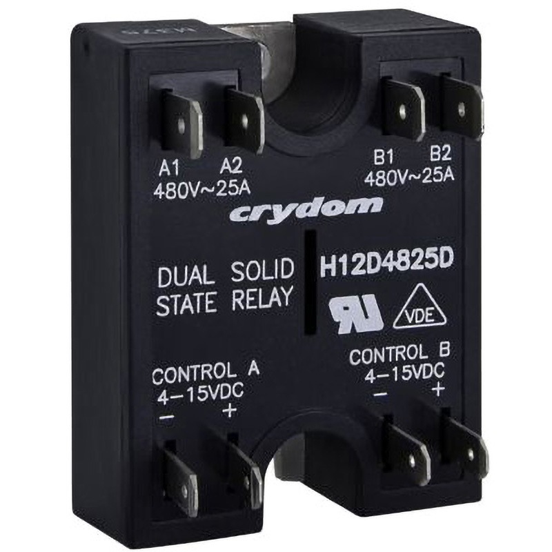 D2425D 2 o/p SSR25A rms 24-280Vac 1個 Sensata / Crydom 【通販モノタロウ】