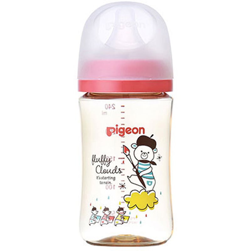 1026738 母乳実感 哺乳びん(プラスチック製) 1個(240mL) ピジョン