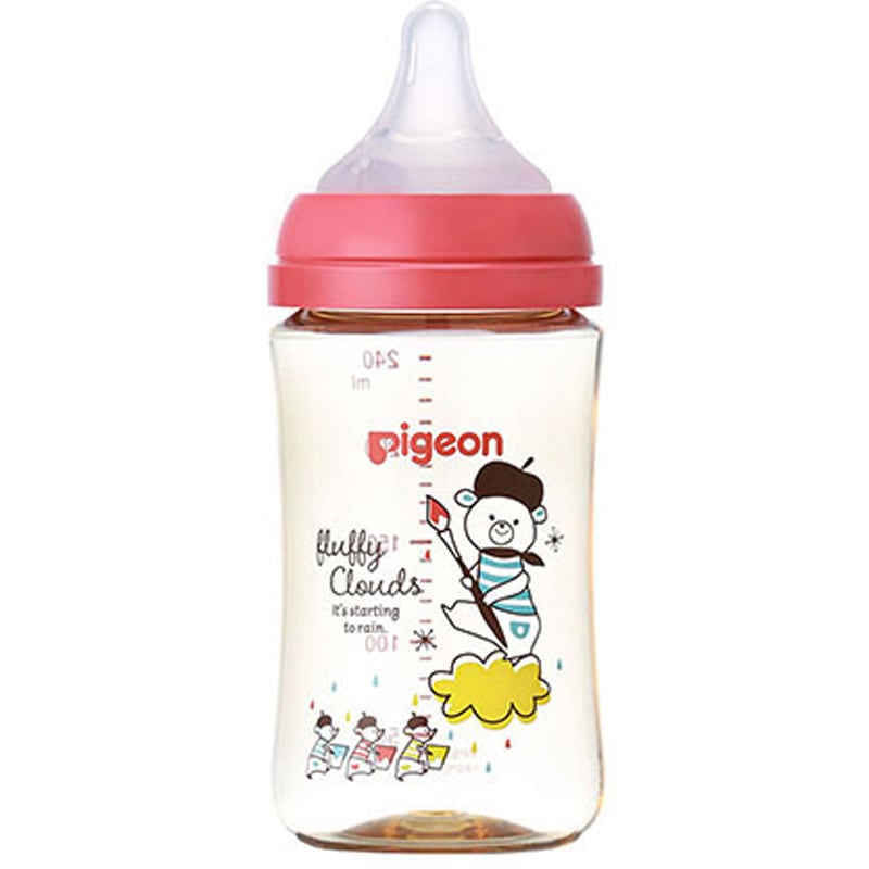 1026738 母乳実感 哺乳びん(プラスチック製) 1個(240mL) ピジョン