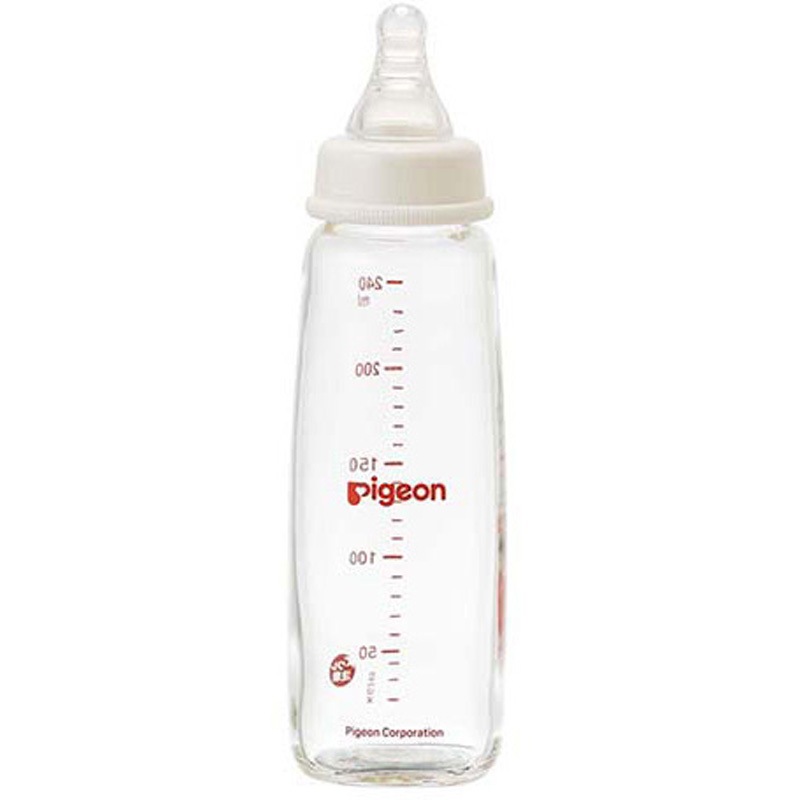 (新品未使用)ピジョンPigeon病産院用母乳実感4点セット ピジョン Pigeon 病産院用哺乳瓶 母乳実感 ガラス製 ピジョン 母乳実感