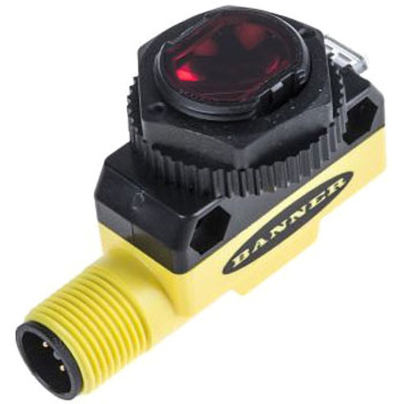 QS186EQ8 Banner 光電センサ バレル形 Banner 1個 QS186EQ8