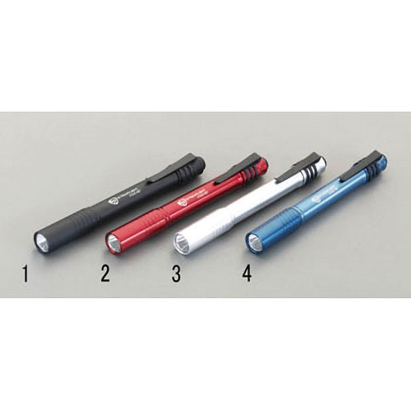 EA758SG-4 [単4x2本] フラッシュライト/LED(ペン型・青) 1個 エスコ 【通販モノタロウ】