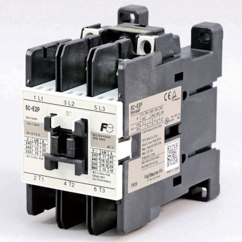 SC-E2P コイルAC200V 標準形電磁接触器・サーマルリレー SC-E2 富士