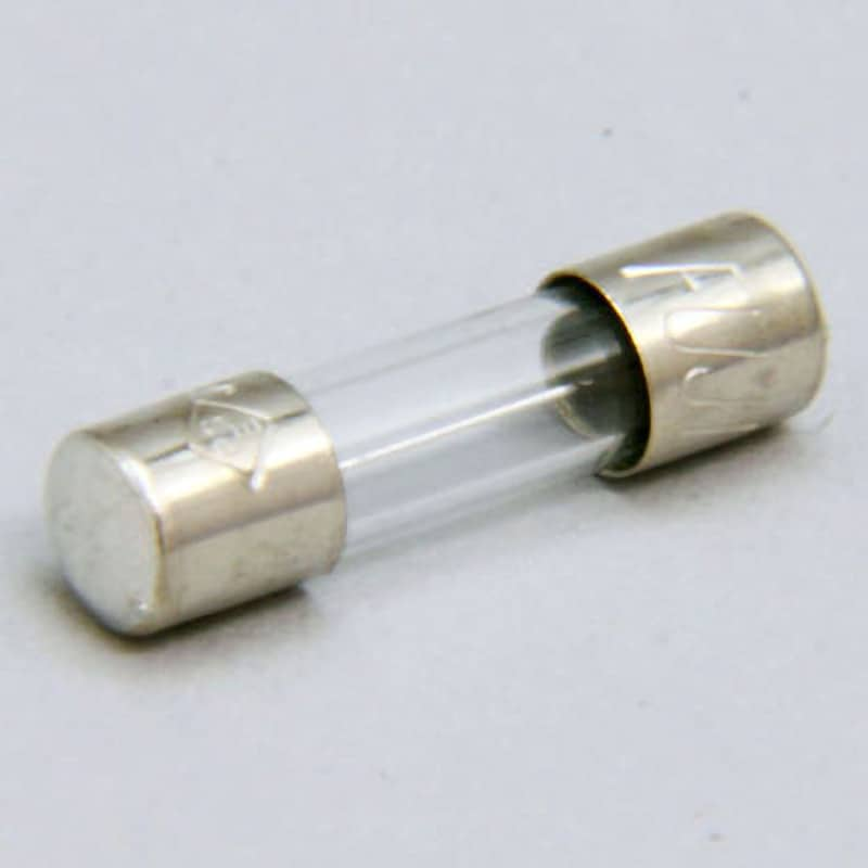 EA758ZW-12 125V 管ヒューズ(Φ5.2×20mm) 1セット(10本) エスコ 【通販