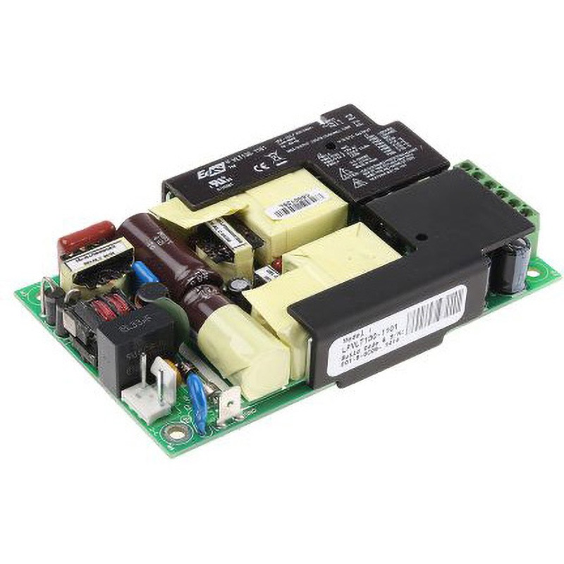 LFVLT130-1101 EOS スイッチング電源  オープンフレーム EOS 出力電流10.8(300LFM)A 12V 80～130W 幅77.22mm奥行27.18mm  LFVLT130-1101