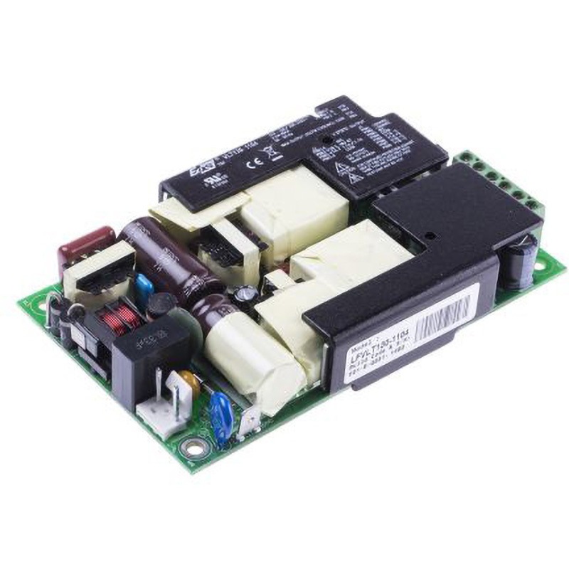 LFVLT130-1104 EOS スイッチング電源  オープンフレーム EOS 出力電流2.7(300LFM)A 48V 80～130W 幅77.22mm奥行27.18mm  LFVLT130-1104