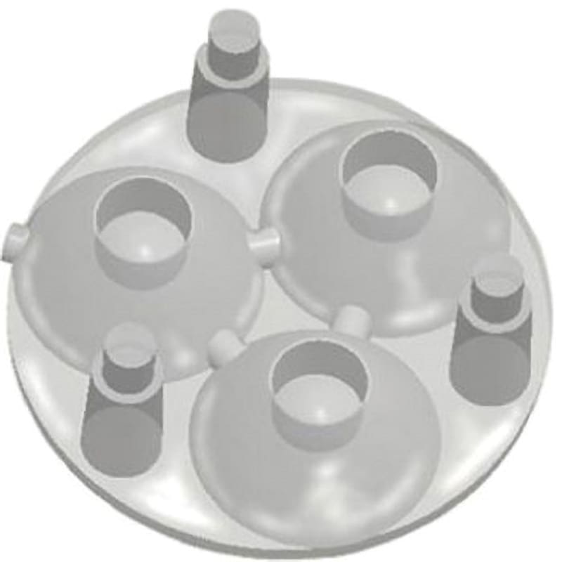 10508 Carclo LEDレンズ 直径 20mm Lumileds LUXEON Rebel用 1セット(40個) Carclo 【通販モノタロウ】