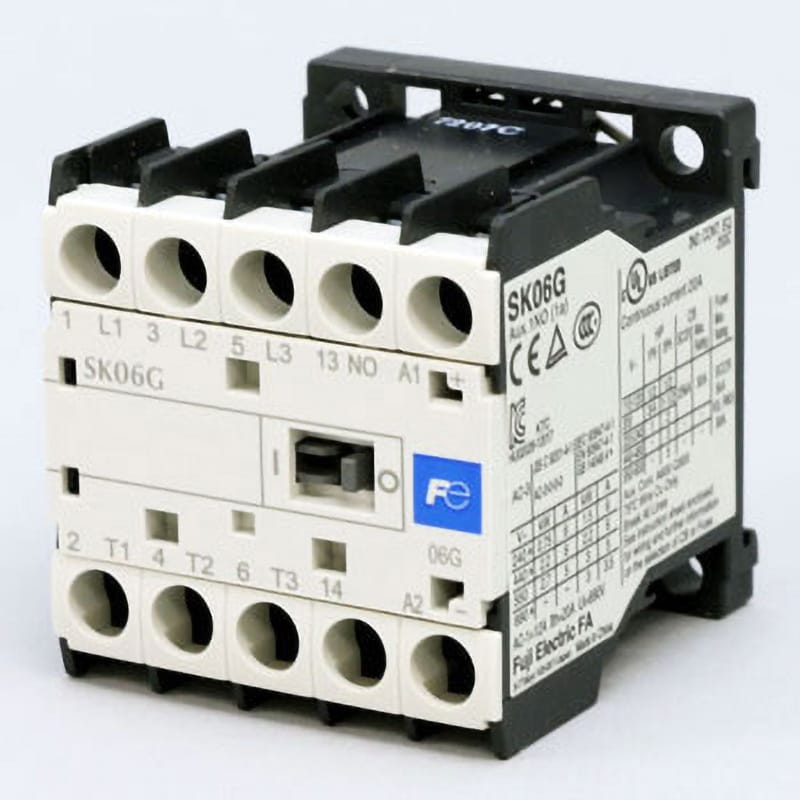 SK06G-E10 標準形電磁接触器 SKシリーズ 直流操作形(2.4W) 1個 SK06G-E10 標準形電磁接触器 SKシリーズ 直流操作形(2.4W) 1個