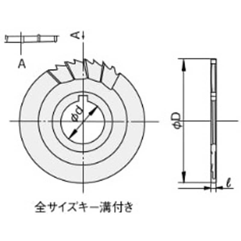S-SMS 75X2.5X25.4 千鳥側刃付メタルソー S-SMS MRT 外径75mm穴 S-SMS 75X2.5X25.4 千鳥側刃付メタルソー S-SMS MRT 外径75mm穴