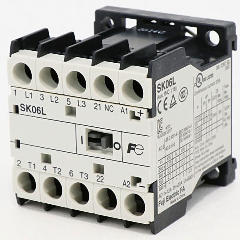 SK06L-B01 標準形電磁接触器 SKシリーズ 直流操作形(1.2W) 1個