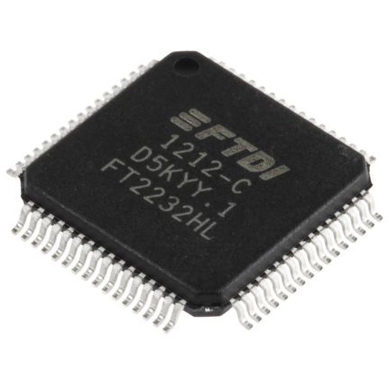 FT2232HL FTDI Chip  UARTインターフェース 2チャンネル 表面実装 FTDI Chip 1リール(1000個) FT2232HL