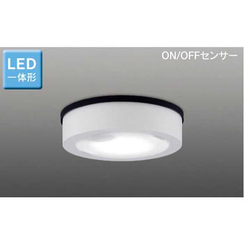 LEDG87934YN(W)-LS LED一体形 ON/OFFセンサー 軒下シーリングライト 1