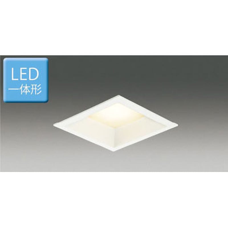 LED一体形 高気密SB形・角形 東芝ライテック ダウンライト 【通販