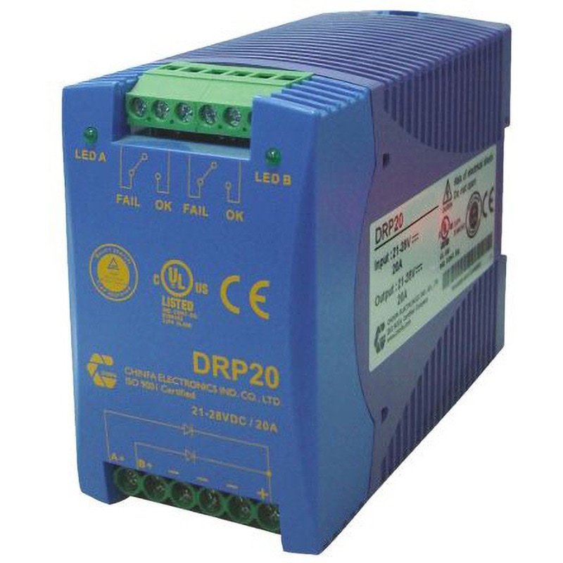 DRP20 Chinfa 予備モジュール 出力：20A 24V dc/ 1個 Chinfa 【通販モノタロウ】