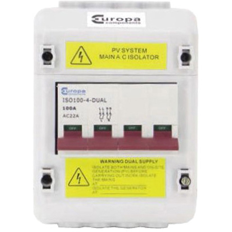 EC4ACSW Europa 回路トリップ メインACアイソレータ Europa 1個 EC4ACSW