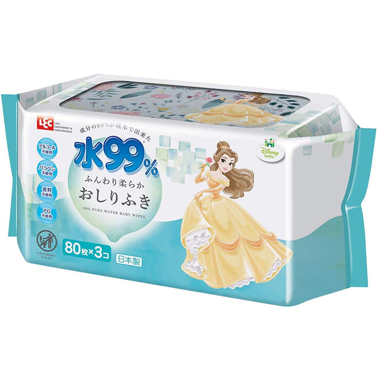 E Waおしりふき ディズニープリンセス ベル レック Lec E 1袋 80枚 3個 通販モノタロウ E Waおしりふき ディズニープリンセス ベル レック Lec E 1袋 80枚 3個 通販モノタロウ