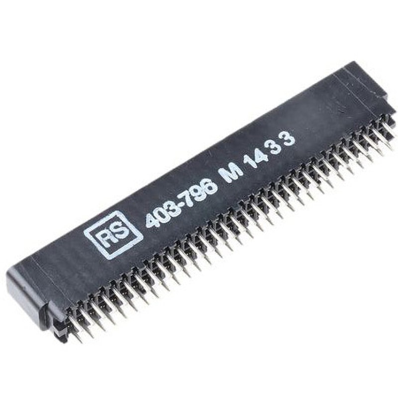 Cinch 2.54mmピッチ 2列 ストレート PCBマウント カードエッジコネクタ