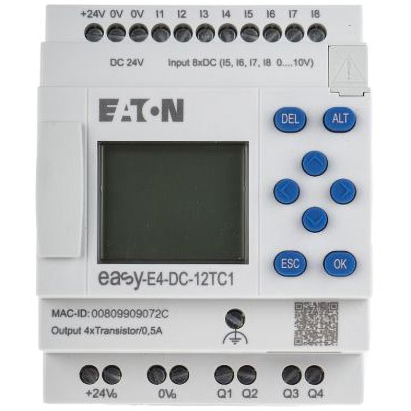 EASY-E4-DC-12TC1 Eaton ロジックモジュール トランジスタ EATON(イートン) 1個 EASY-E4-DC-12TC1