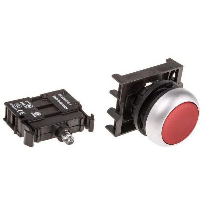 M22-DL-R+M22-A+M22-LED-R Eaton 押ボタンヘッド M22 モーメンタリ 1個 EATON(イートン) 【通販モノタロウ】