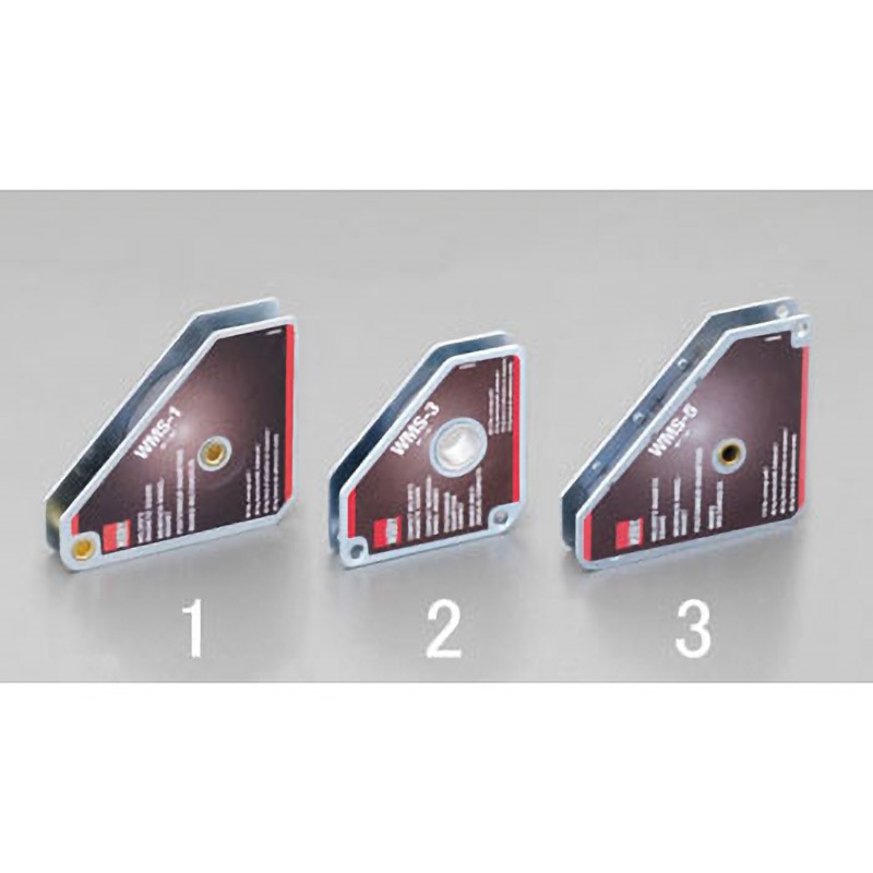 EA781BK-3 95x110x19mm/50kg マグネットホルダー エスコ 吸着力500N