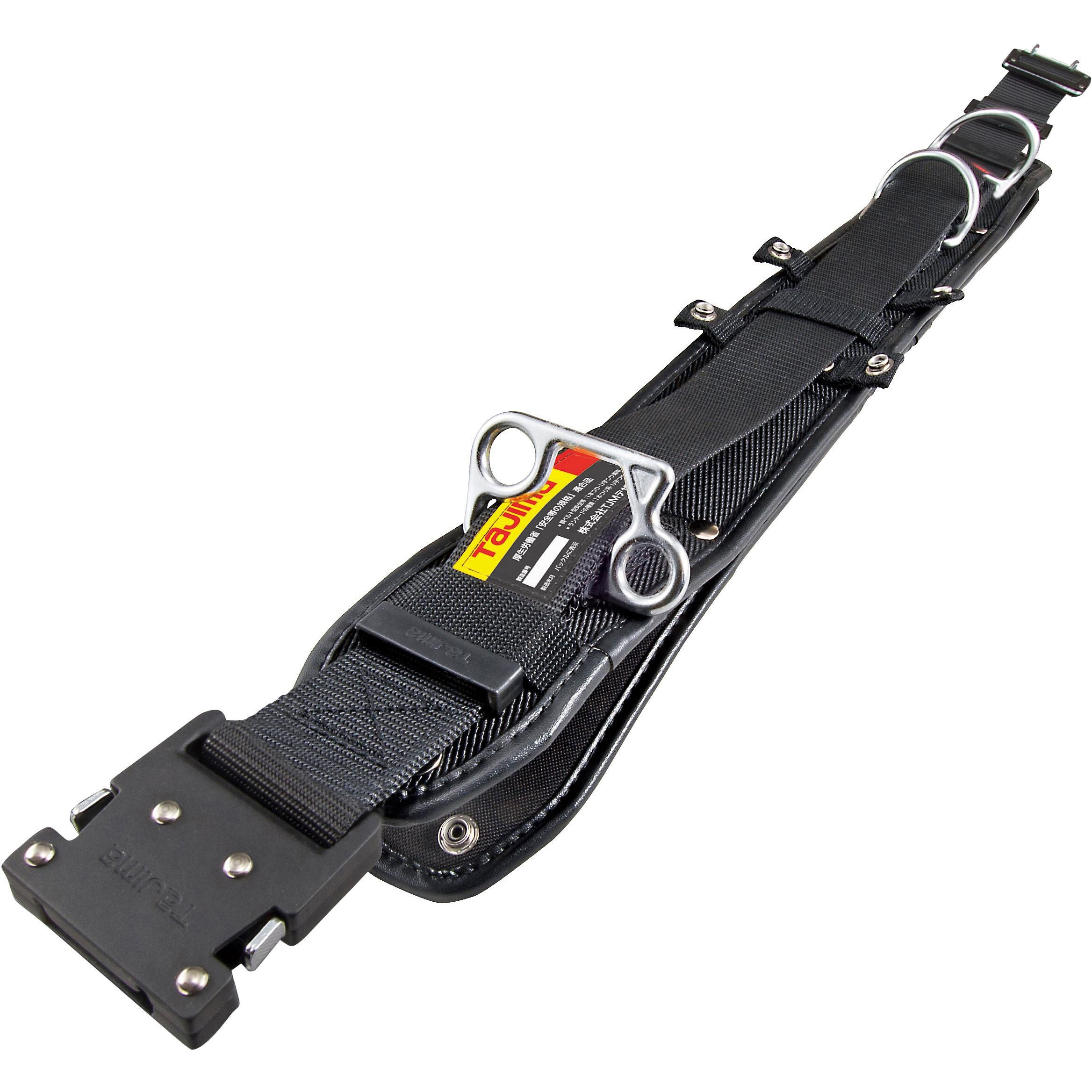 WFXD2-WBL ワークポジショニング用胴当てベルトフラットD2 黒 1個