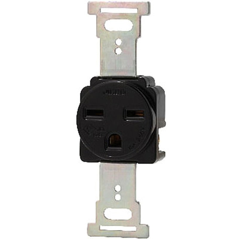 1137-B 埋込接地コンセント 2極接地極付 15Aー250V 神保電器 1箱(10個