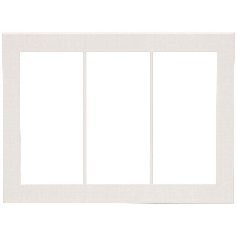 QWP-3 スイッチプレート3連用 神保電器 1箱(10個) QWP-3