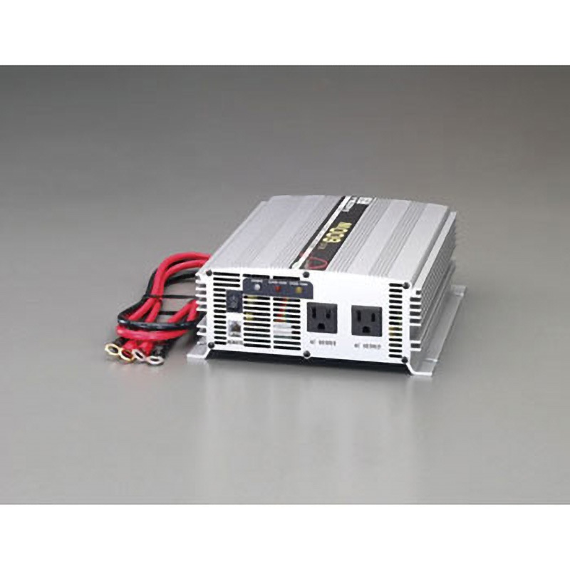 EA812JD-6B DC24V/AC1000V・560W 正弦波インバーター 1個 エスコ 【通販モノタロウ】