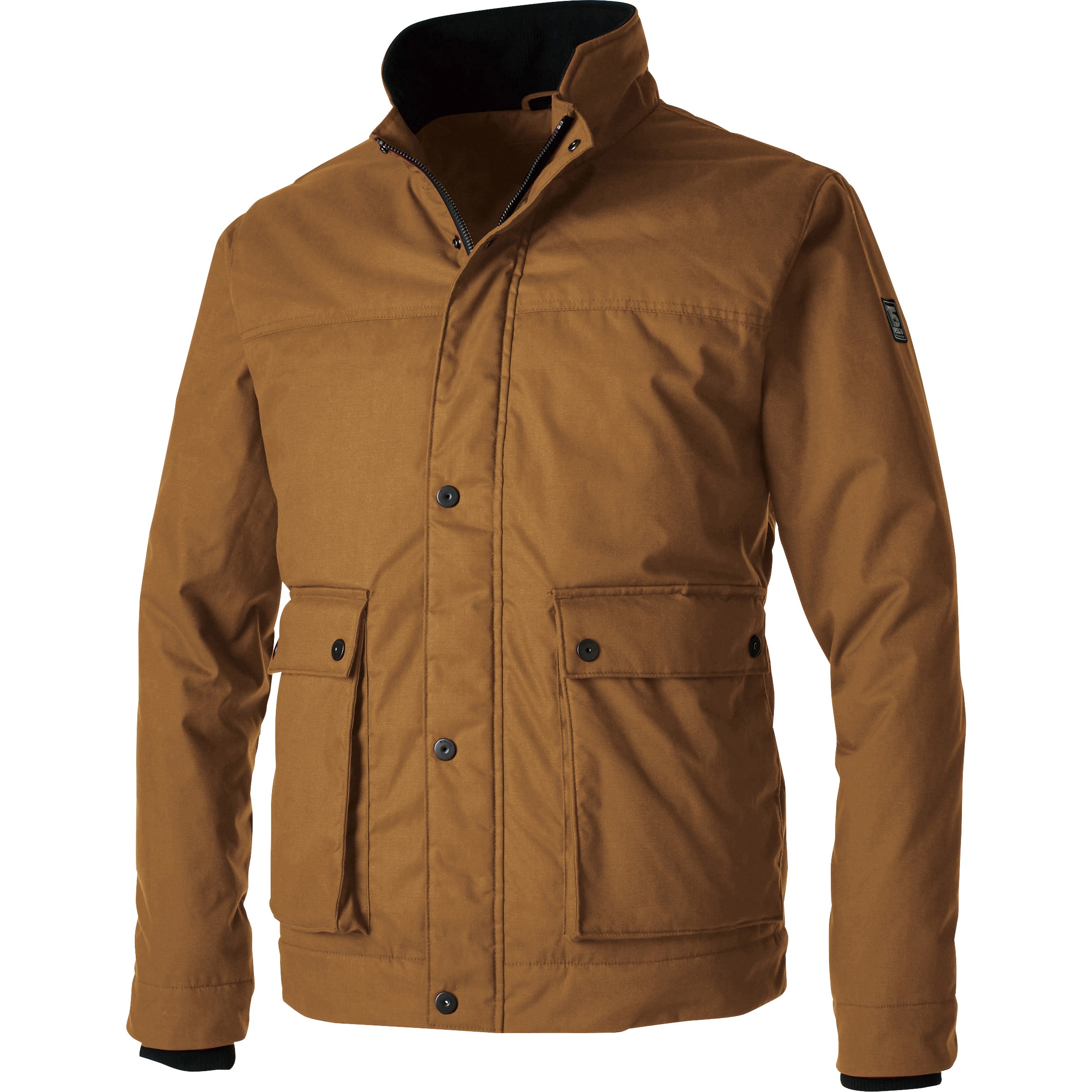 3526 ライトウォームジャケット 3526 TS DESIGN/Top Shaleton Sports(藤和) T/C平織りヌバック キャメル色 S着丈66cm