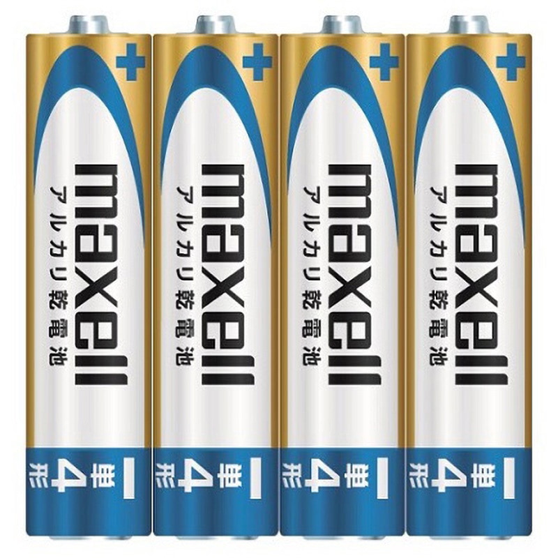 LR03(GD) 4P アルカリ乾電池 単4形 1パック(4本) マクセル 【通販