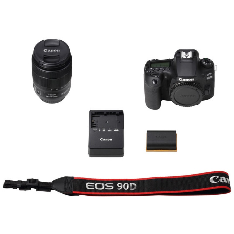 EOS 90D(W)・EF-S18-135 IS USM レンズキット デジタル一眼レフカメラ EOS 90D(W) 1個 Canon  【通販モノタロウ】