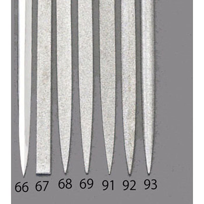 EA826VJ-91 140mm ダイヤモンドニードル鑢(刀刃/中目) 1個 エスコ 【通販モノタロウ】