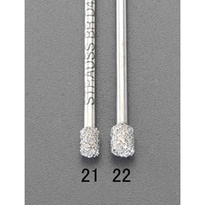 EA819DG-21 5.0x6.0mm ダイヤモンドバー(3mm軸) 1個 エスコ 【通販モノタロウ】