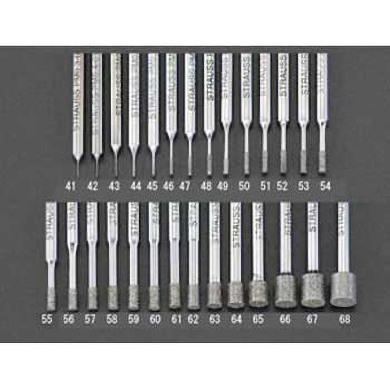 EA819DJ-142 0.4x2.0mm CBNバー(3mm軸) 1個 エスコ 【通販モノタロウ】