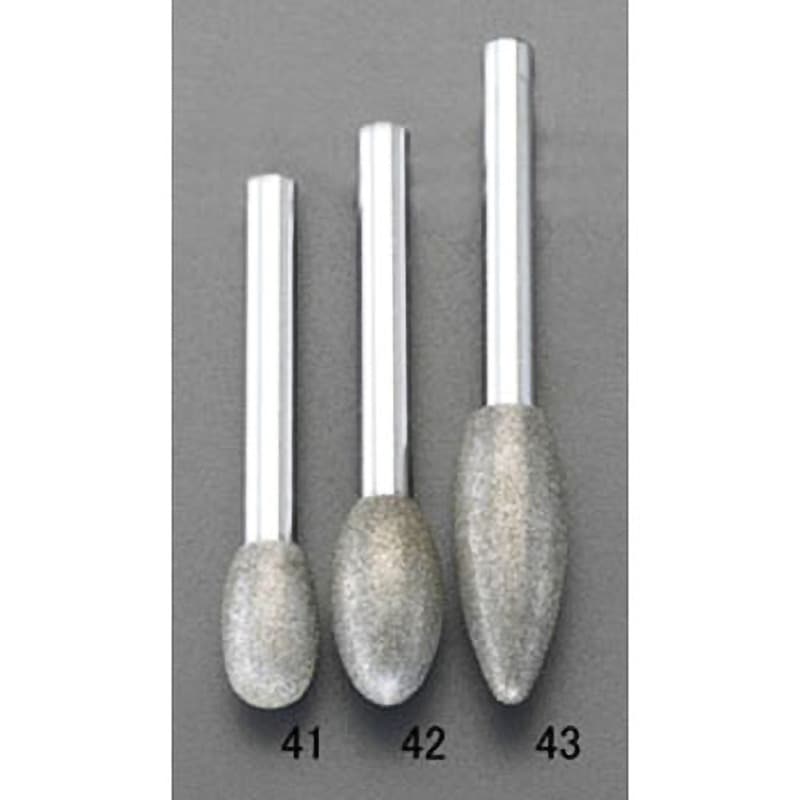 EA819DL-43 12x32mm ダイヤモンドバー(6mm軸) 1個 エスコ 【通販モノタロウ】