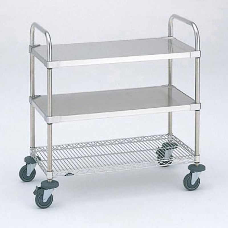 NSUTT22 ステンレスエレクターカート 1台 ERECTA(エレクター) 【通販
