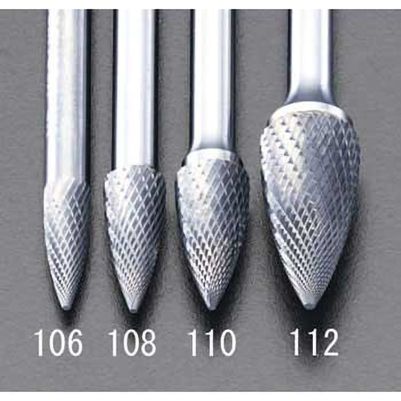 EA819VF-112 12x25mm/6mm軸 [Coated]超硬バー 1個 エスコ 【通販モノタロウ】