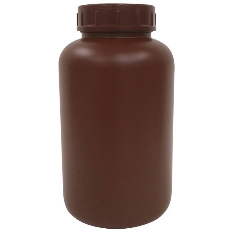 3L ポリ(PE)広口瓶 茶 三宝 3L 1本 - 【通販モノタロウ】 3L ポリ(PE)広口瓶 茶 三宝 3L 1本 - 【通販モノタロウ】