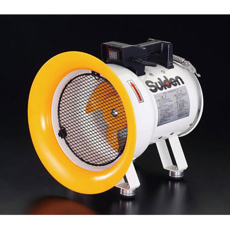 EA897K-6A AC100V/100W/Φ230mm ダクトファン(低騒音) 1個 エスコ 【通販モノタロウ】