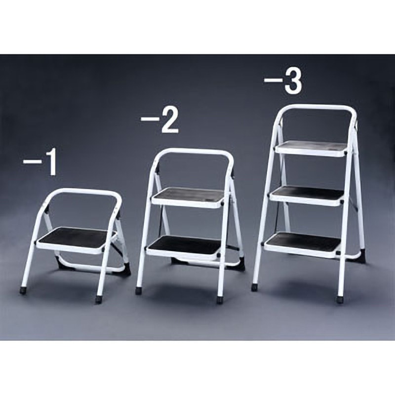 EA903RC-2 0.48m/2段 踏 台(スチール製) エスコ 全高710mm  EA903RC-2 4,823円