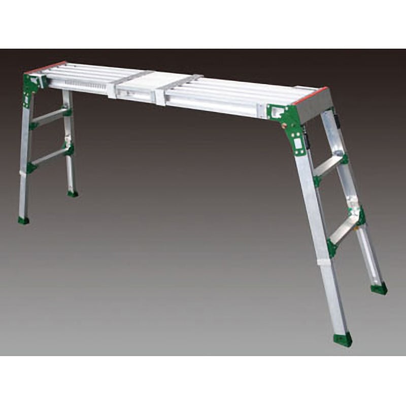 EA905DG-1A 0.59-0.85m 足場台(伸縮式・調整脚付) 1個 エスコ 【通販モノタロウ】