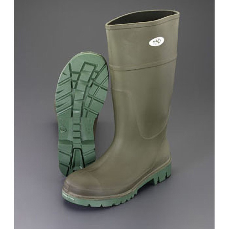 EA910LT-25 25.0cm 長靴(安全) エスコ セーフティシューズ 発泡ポリウレタン 材質(先芯)鋼