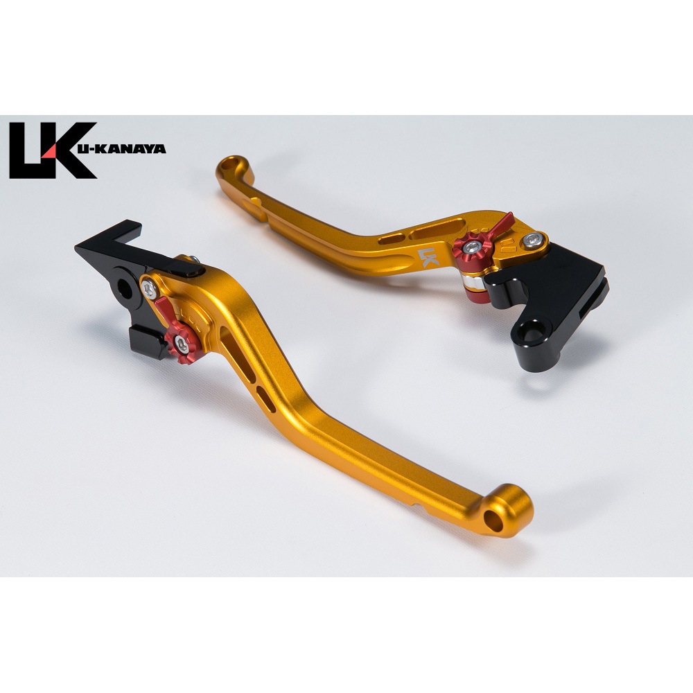 HO102-042-0112-15 アルミビレットレバーセット スタンダードタイプ 【ツヤなし】 CB125R(JC79)/CB125R(JC91)/CB150R/CB250R(MC52) 1セット U-KANAYA 【通販モノタロウ】