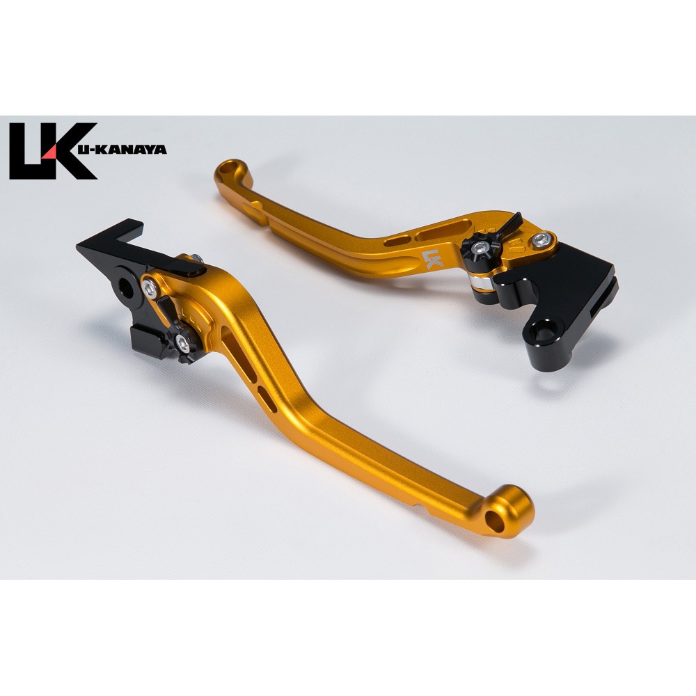 HO052-010-0112-11 アルミビレットレバーセット スタンダードタイプ 【ツヤなし】 CB-1/VTR250 1セット U-KANAYA 【通販モノタロウ】